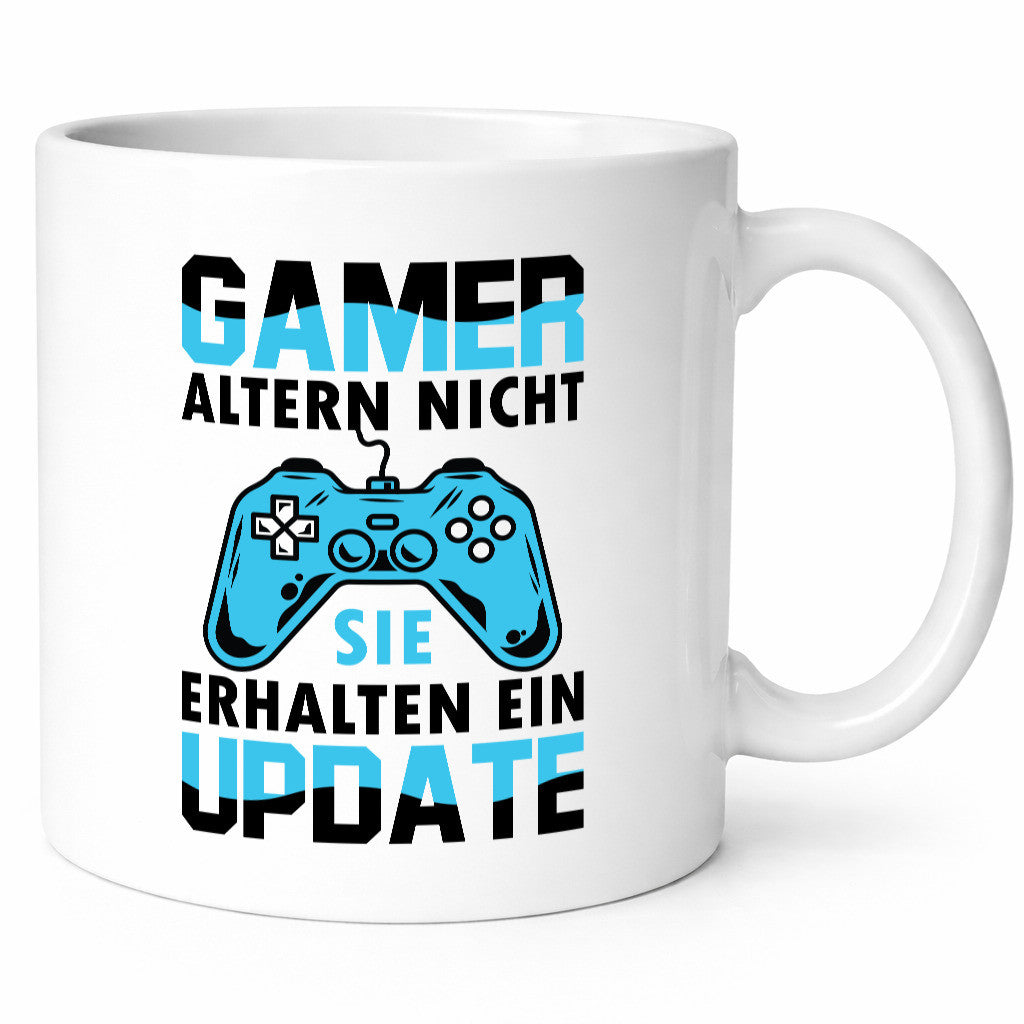 Gamer altern nicht | Controller Geschenk Humor Geschenkidee lustiger Spruch