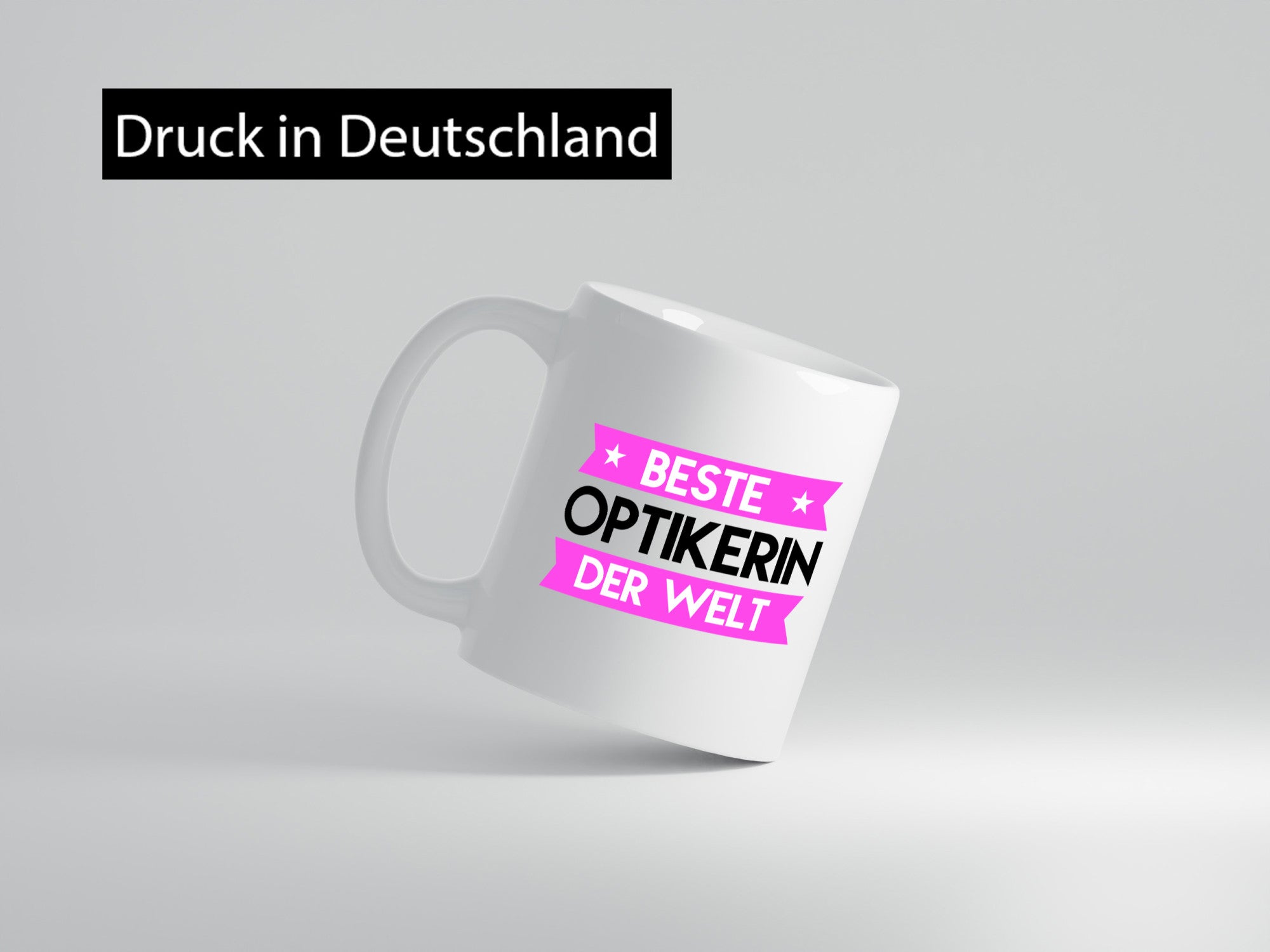 Beste Optikerin | Augenoptik Geschenk Humor Geschenkidee lustiger Spruch Tasse