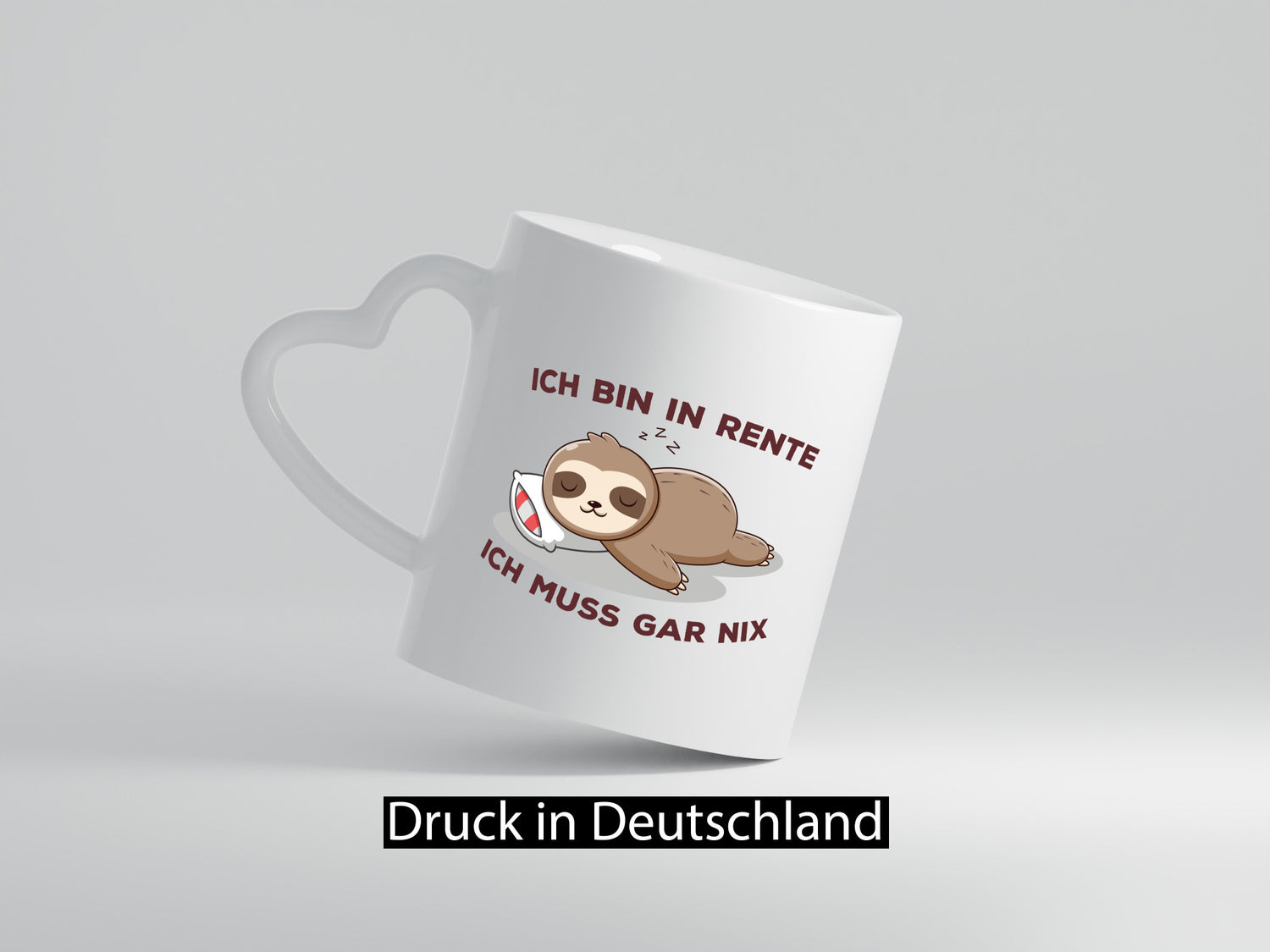 Ich bin in Rente | Rentner Tasse Faullenzen lustig Ruhestand Jubiläum Geschenk