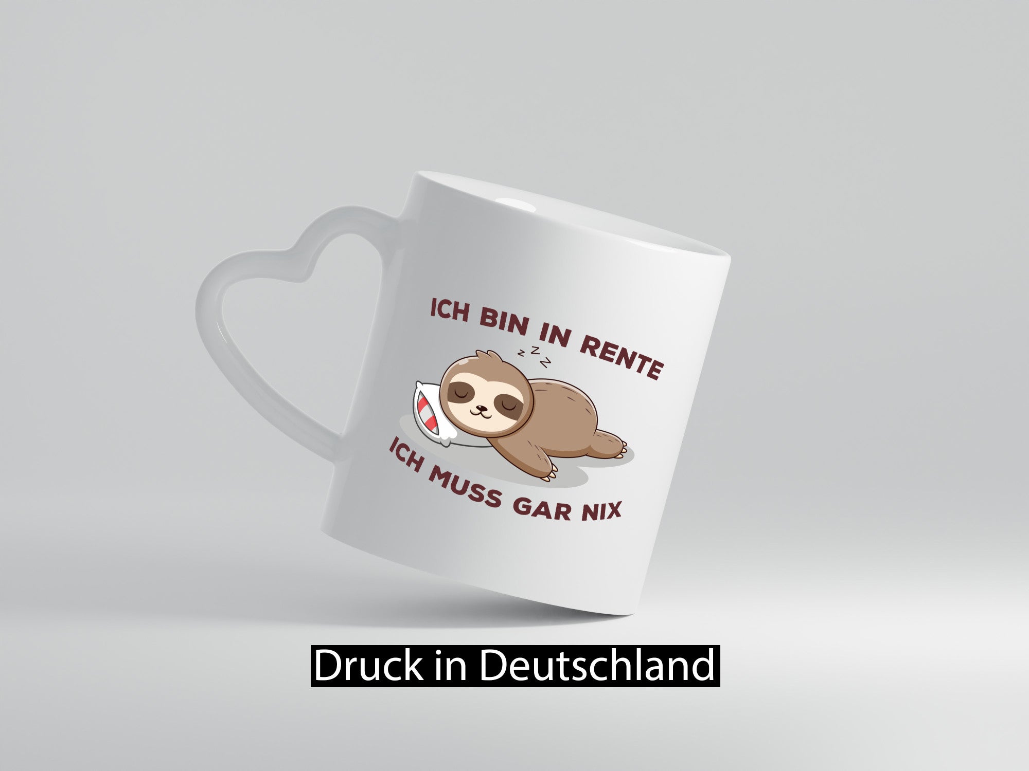 Ich bin in Rente | Rentner Tasse Faullenzen lustig Ruhestand Jubiläum Geschenk