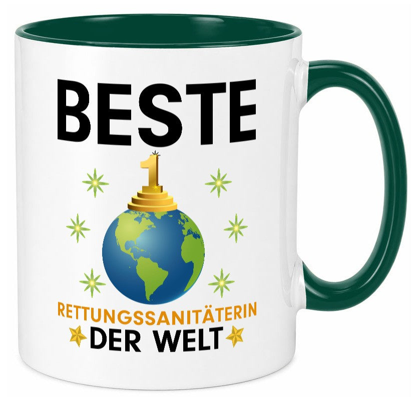 Welt Beste Rettungssanitäterin | Sanitäter Humor Geschenkidee Tasse