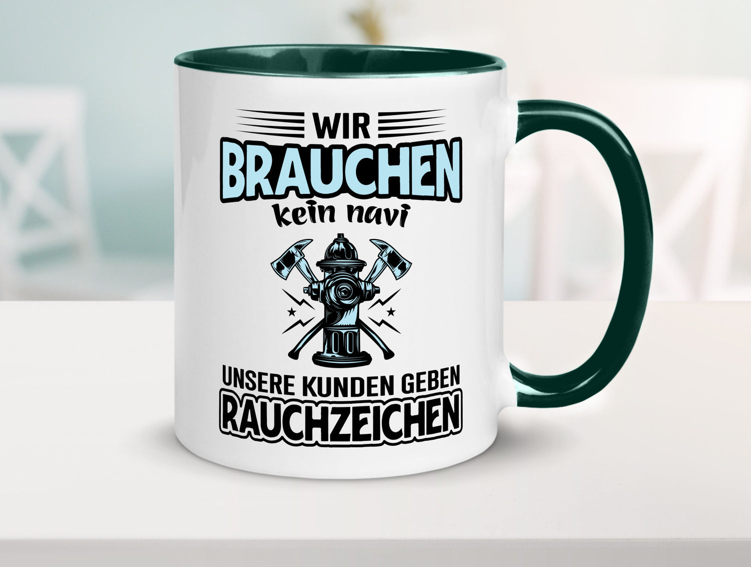 Wir brauchen kein Navi unsere Kunden geben Rauchzeichen lustiger Spruch