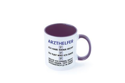 Ich habe immer Recht Arzthelfer | Fachangestellter Medizin Geschenkidee Humor