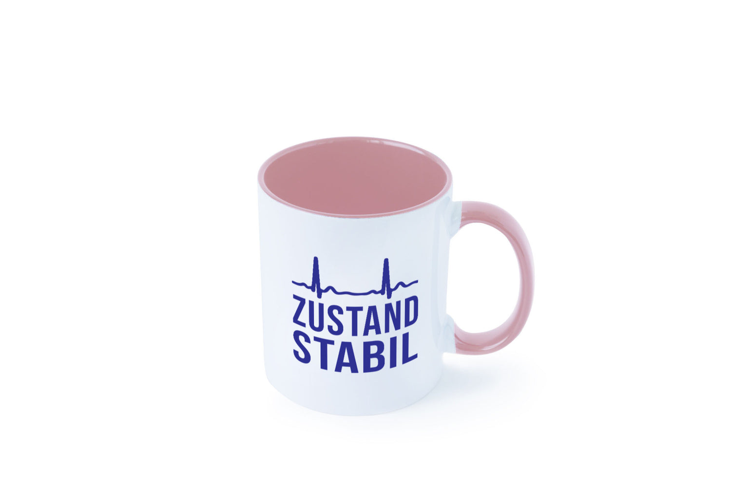 Zustand stabil | Herzschlag v2 Geschenk Humor Geschenkidee lustiger Spruch Tasse