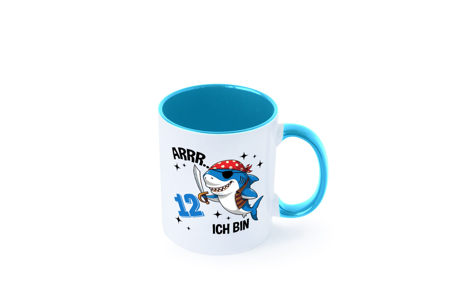 12. Geburtstag | 12 Jahre Arr Pirat Hai Piraten Geschenk Geschenkidee lustiger