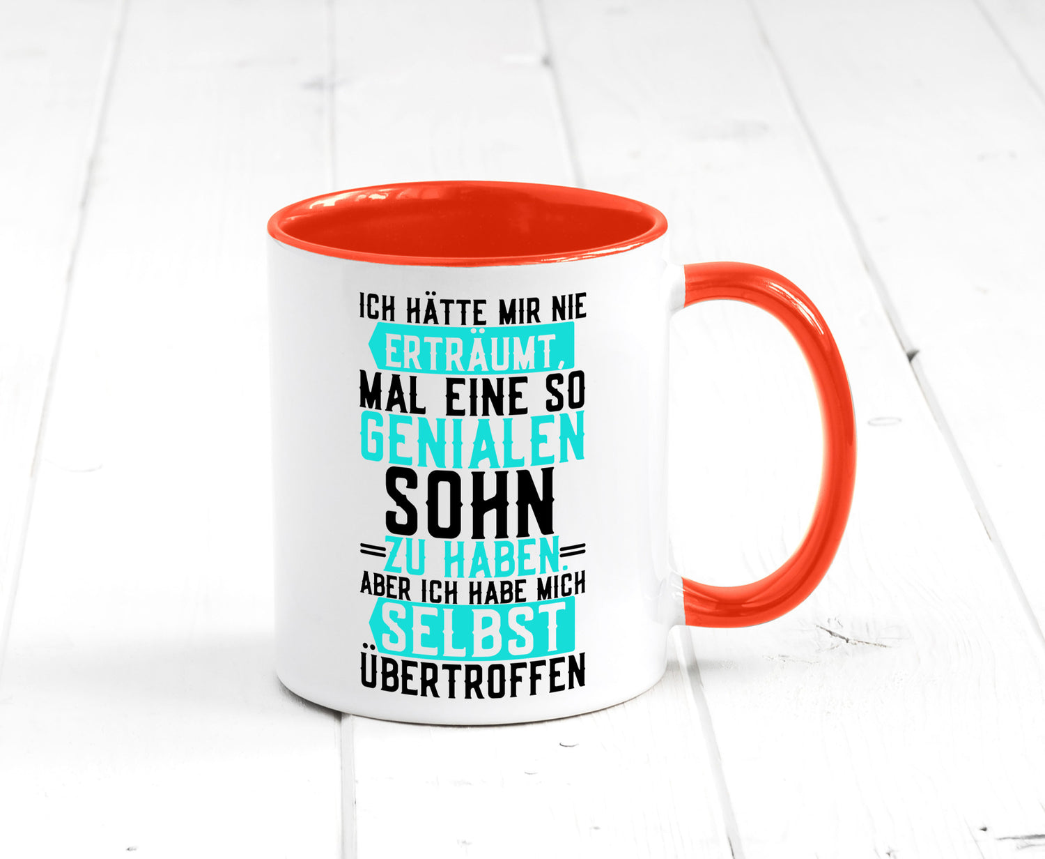 Wundervoller Sohn | Liebe Papa Vatertag Humor Geschenk Familie Geschenkidee