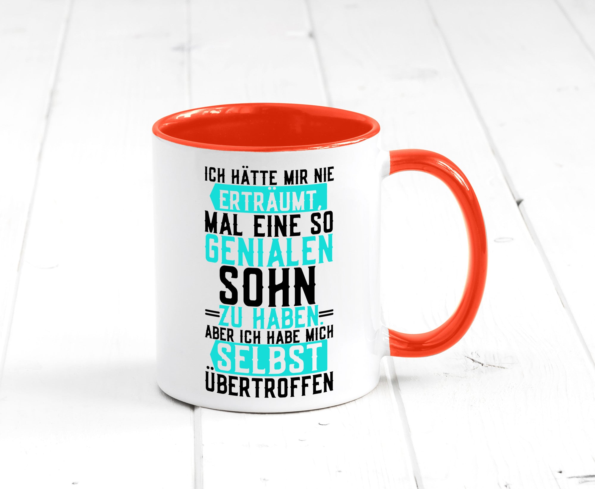 Wundervoller Sohn | Liebe Papa Vatertag Humor Geschenk Familie Geschenkidee