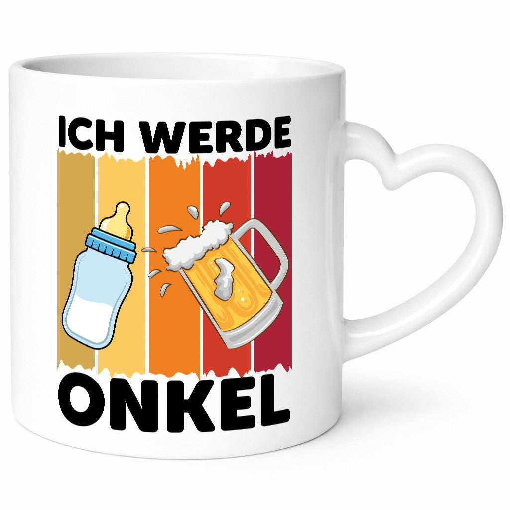 Ich werde Onkel | Patenonkel Schwangerschaft ankündigung v2 lustiger Spruch