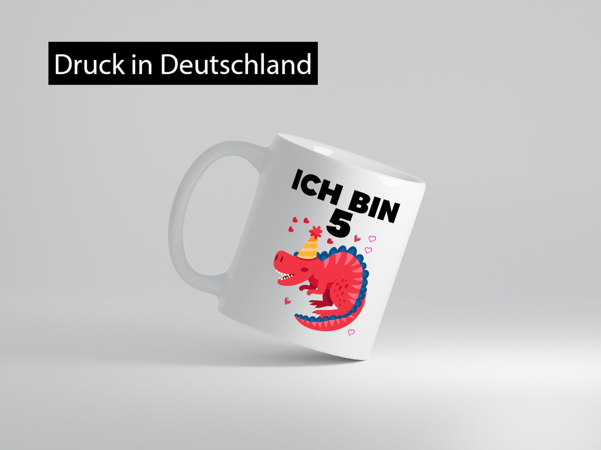 5. Geburtstag | Dino Dinosaurier 5 Jahre lustiger Spruch Geschenk Geschenkidee