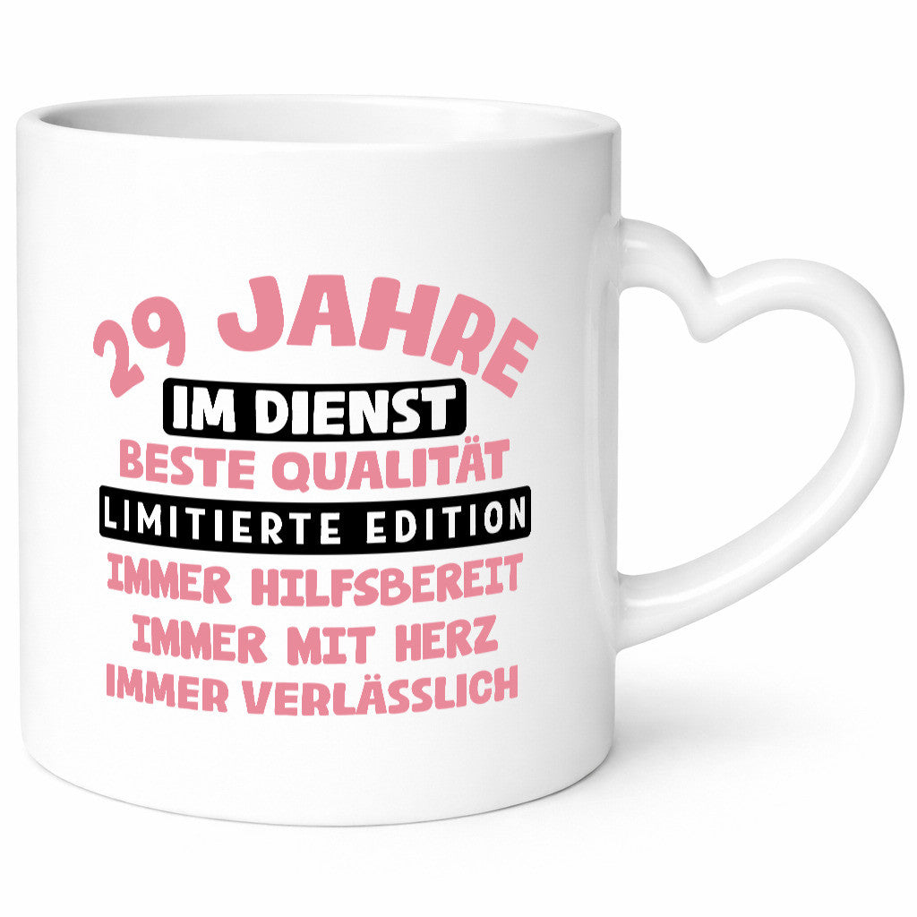 29 Jahre im Dienst | Jubiläum Arbeit v11 lustiger Spruch Geschenk Kollegen Büro