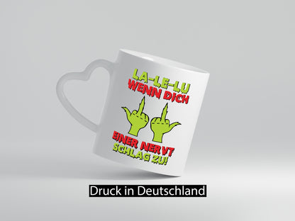 La Le Lu | Weihnachten Weihnachtsmuffel Lichter vl3 Geschenkidee Humor Tasse