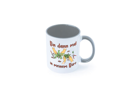 Bin im Büro | Gartenarbeit Pflanzen Humor Witz Geschenkidee Arbeit Kollegen