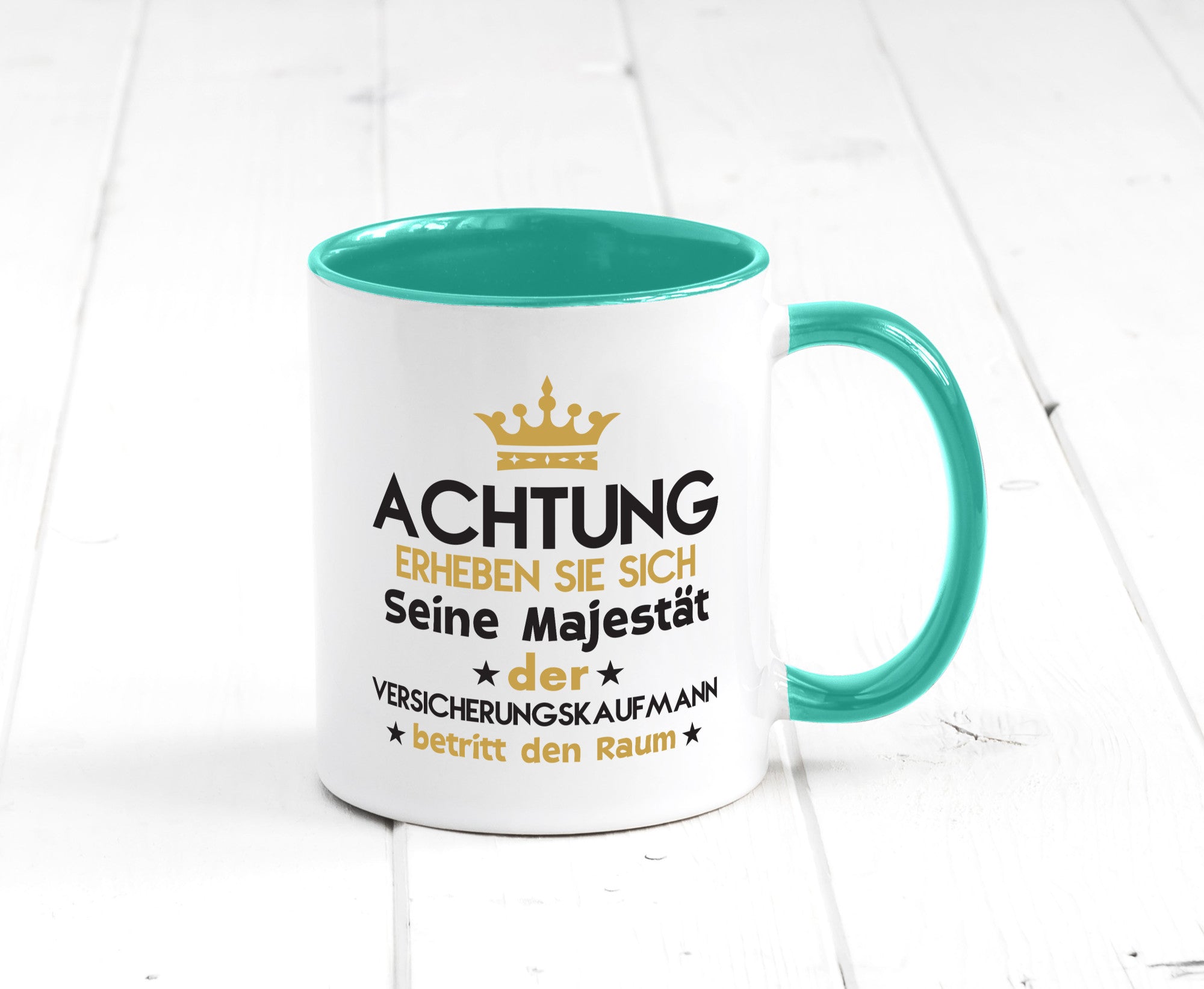 Seine Majestät Versicherungskaufmann | Kaufmann Geschenkidee Humor Tasse