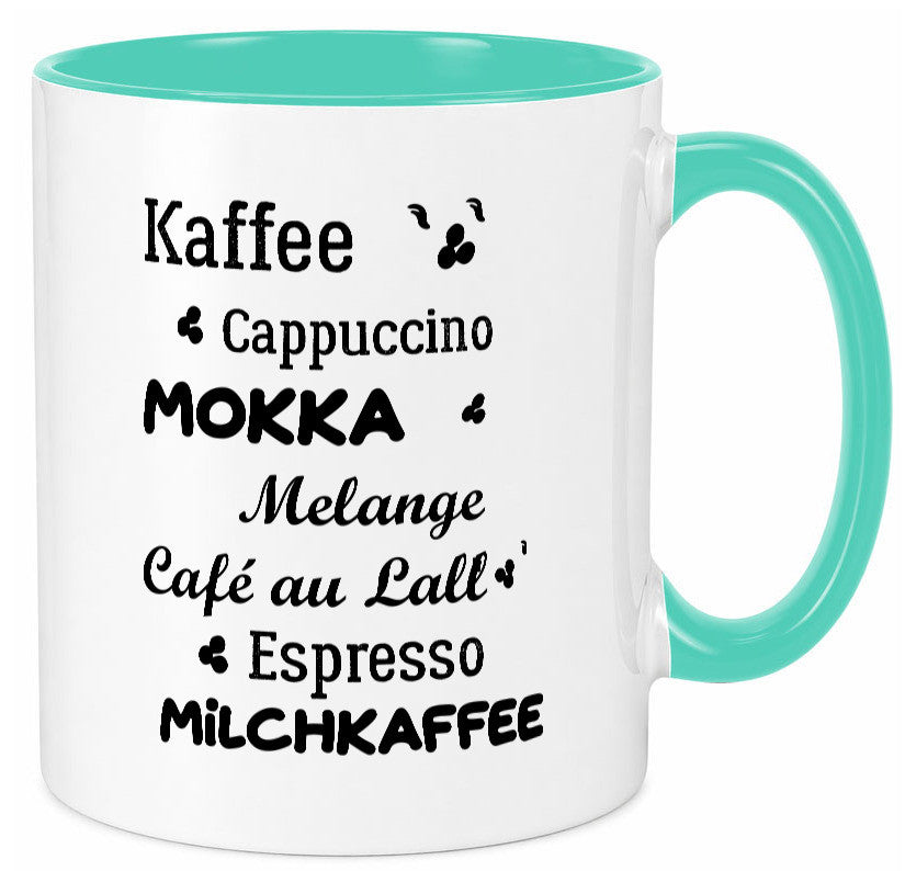 Kaffee | Milchkaffee Cappuccino Geschenk Humor Geschenkidee lustiger Spruch Tasse