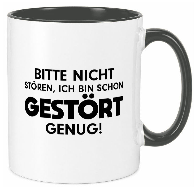 Bitte nicht stören | ich bin gestört Crazy lustig Humor Geschenkidee Geschenk