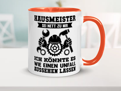 Hausmeister | Es könnte wie ein Unfall aussehen lustig Humor Geschenkidee