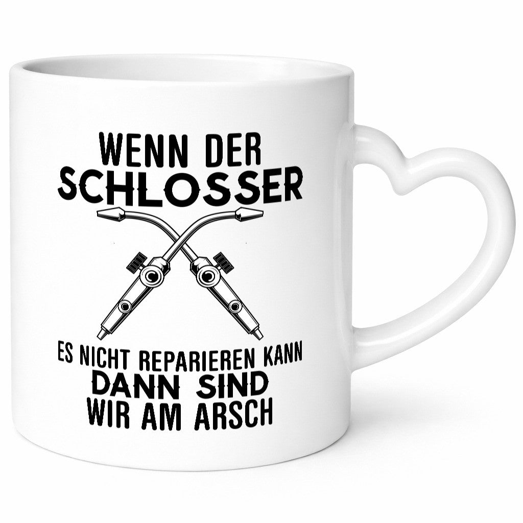 Der Schlosser lustiger Spruch Geschenk Humor Geschenkidee Tasse