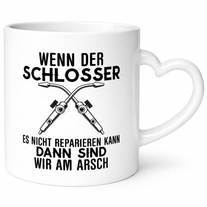 Der Schlosser lustiger Spruch Geschenk Humor Geschenkidee Tasse