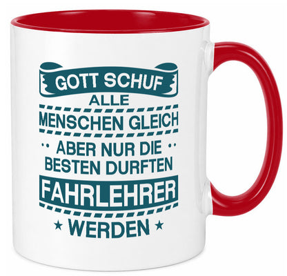 Alle Menschen gleich, die Besten sind Fahrlehrer | Sterne Humor Geschenkidee