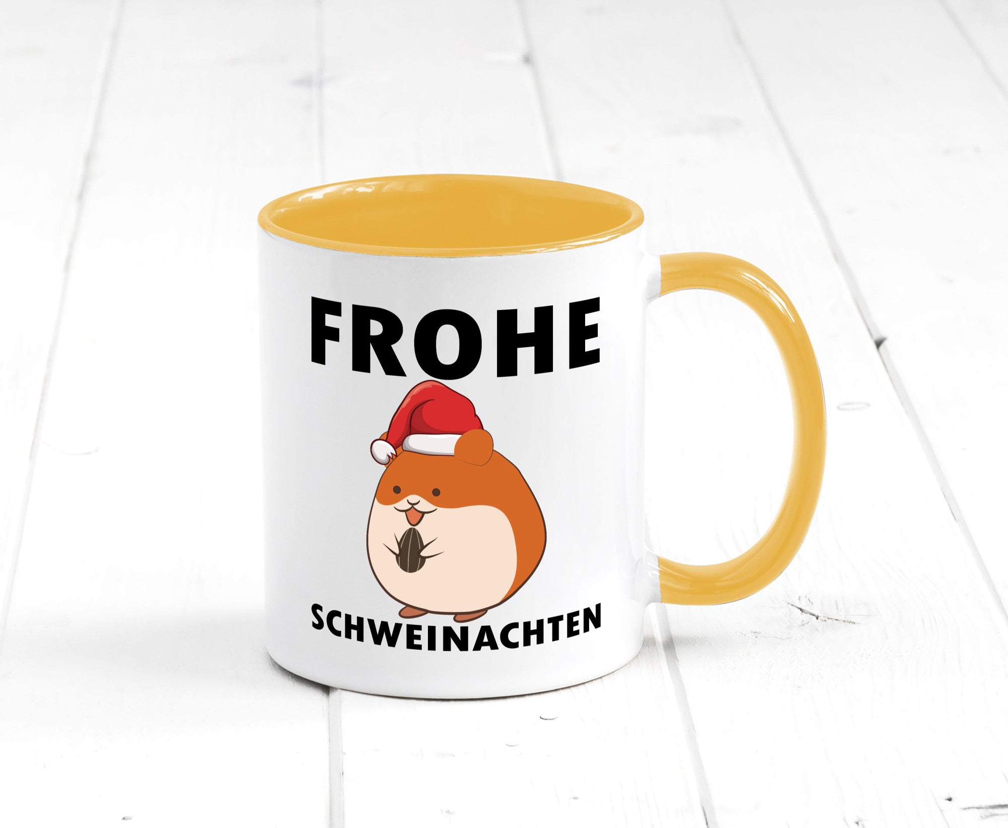 Frohe Schweinachten | Meerschweinchen Weihnachten lustiger Spruch Geschenk