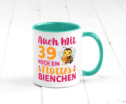 39. Geburtstag | Flottes Bienchen 39 Jahre lustiger Spruch Geschenk