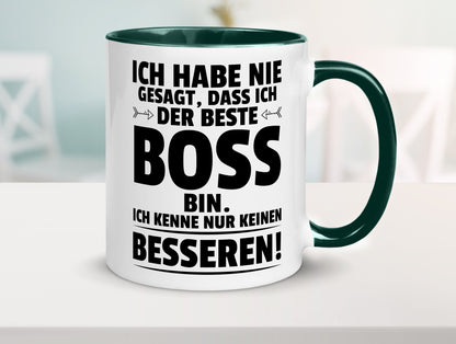 Der Beste Boss | Führungskraft Vorgesetzter lustiger Spruch Geschenk Humor