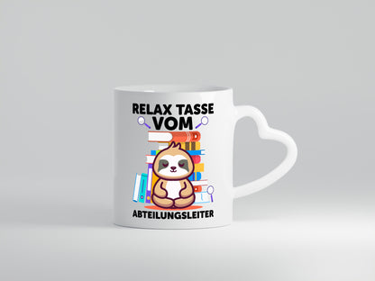 Relax Tasse: Abteilungsleiter| Führungskraft lustig Humor Geschenkidee Geschenk