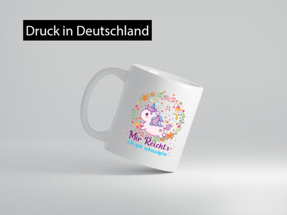 Mir reichts ich geh Schaukeln | Einhorn Einhornliebhaber lustiger Spruch