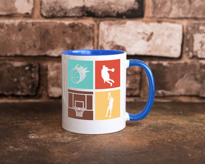 Basketball | Sportfan Slam Dunk Teamplayer NBA Humor Geschenkidee Tasse
