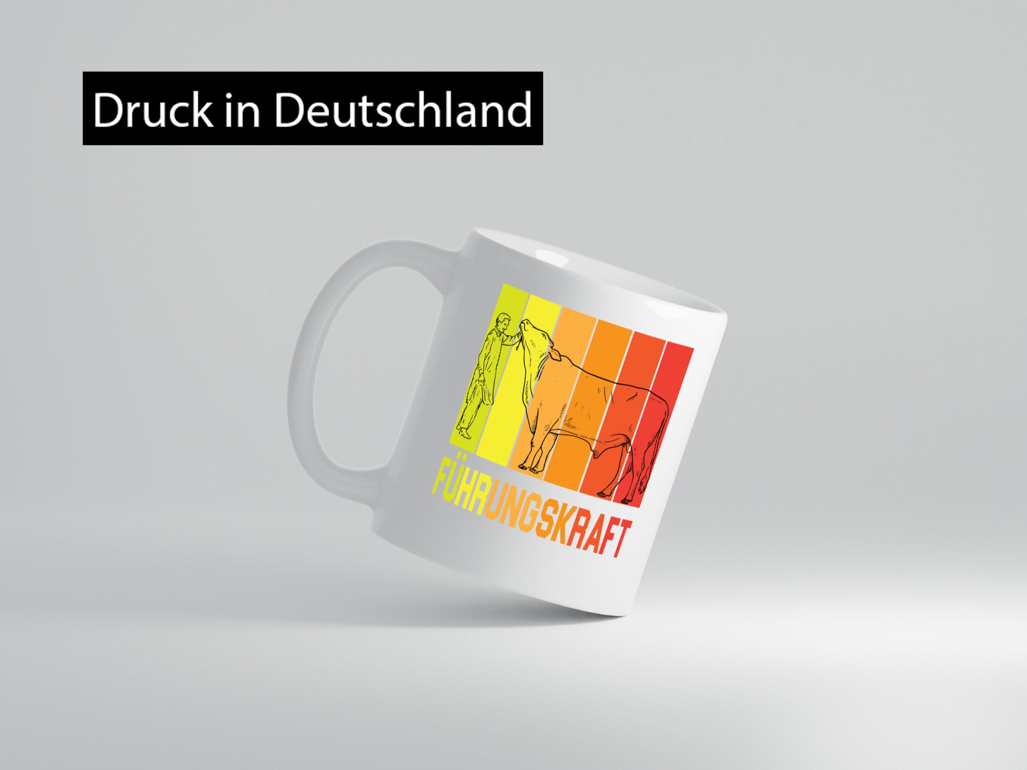 Führungskraft | Farmer Bauernhof lustig Humor Geschenkidee Geschenk Tasse