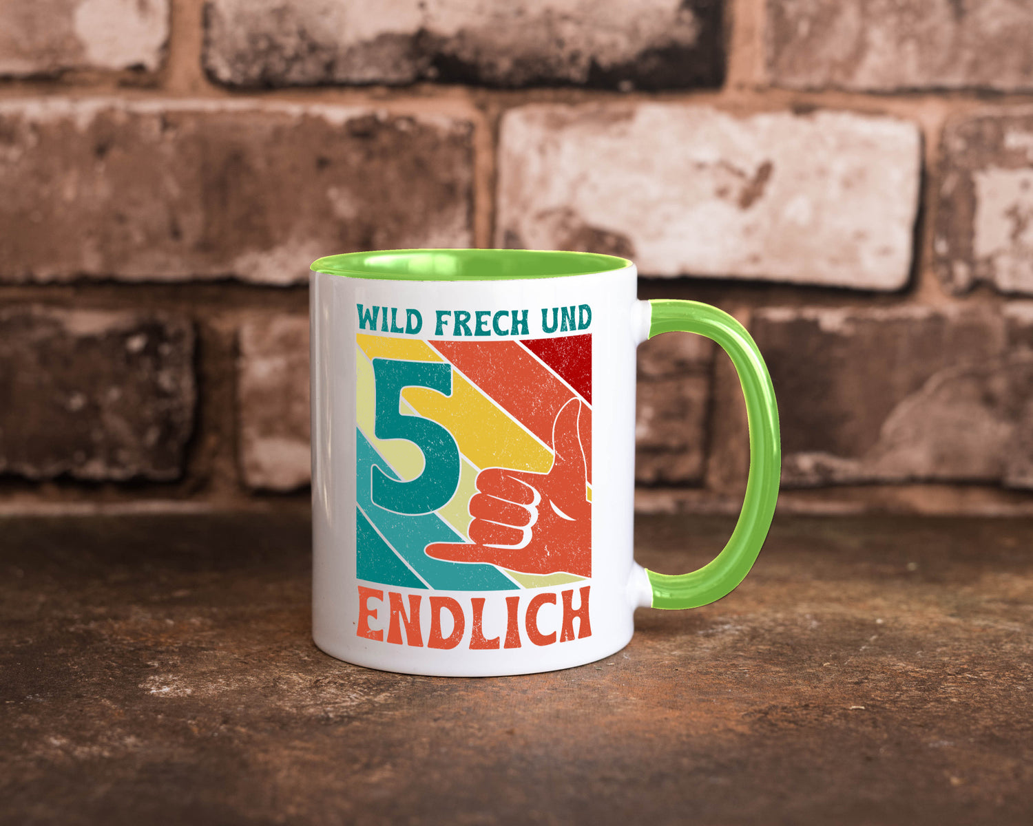 5. Geburtstag | 5 Jahre Wild und Frech Geschenk Geschenkidee lustiger Spruch