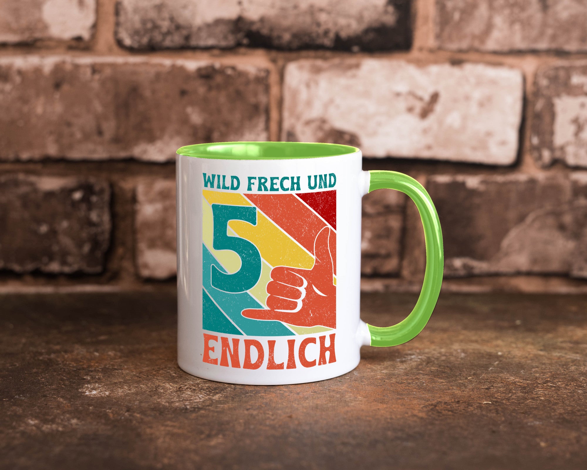 5. Geburtstag | 5 Jahre Wild und Frech Geschenk Geschenkidee lustiger Spruch