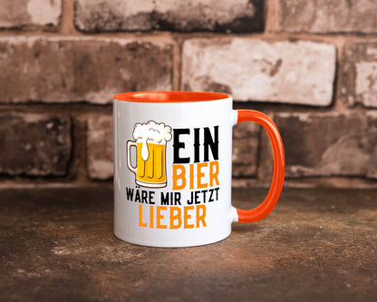 Ein Bier wäre mir jetzt lieber | Kollegen lustiger Spruch Geschenk Arbeit Büro