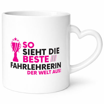 Die Weltbeste Fahrlehrerin| Fahrschule Geschenkidee Humor Tasse