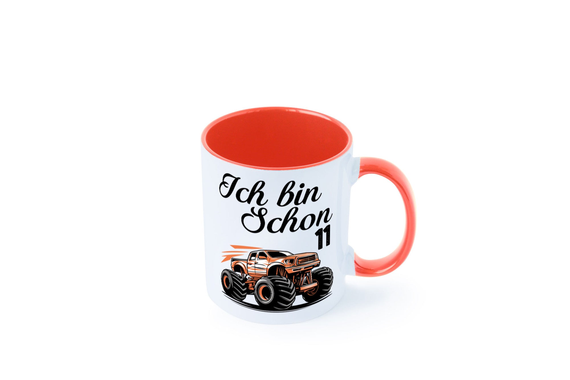 11. Geburtstag | Monster truck 11 Jahre lustiger Spruch Geschenk Geschenkidee