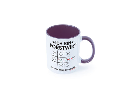 Lösung finden: Forstwirt | Waldarbeiter v2 Geschenkidee Arbeit Kollegen Büro