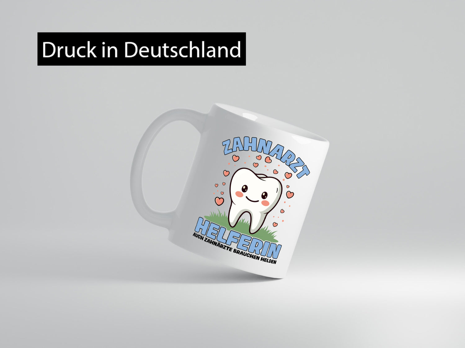 Zahnarzthelferin | Helding Zahnarztpraxis Humor Geschenkidee Tasse