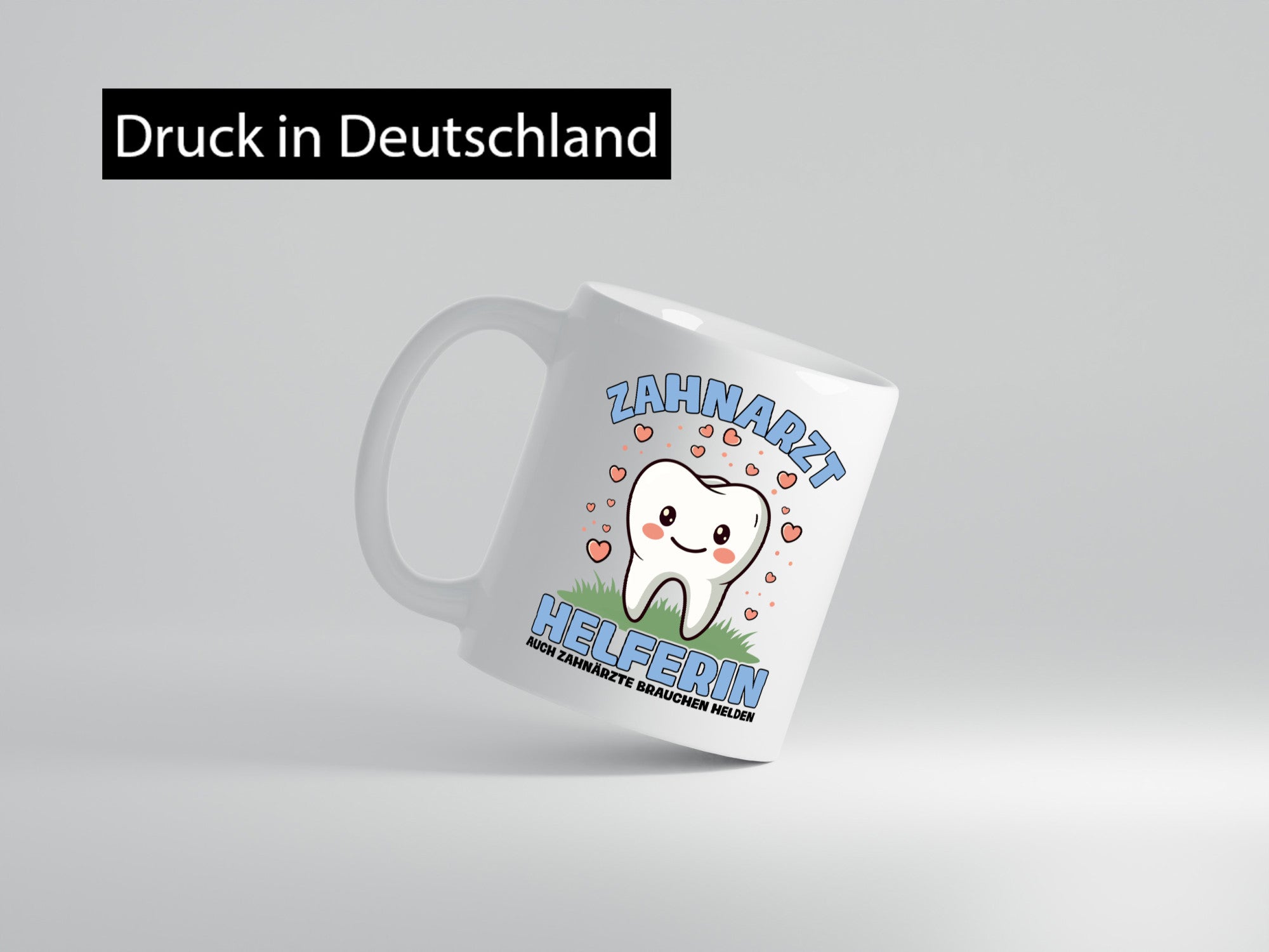 Zahnarzthelferin | Helding Zahnarztpraxis Humor Geschenkidee Tasse