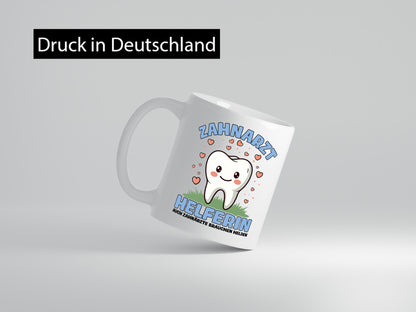 Zahnarzthelferin | Helding Zahnarztpraxis Humor Geschenkidee Tasse