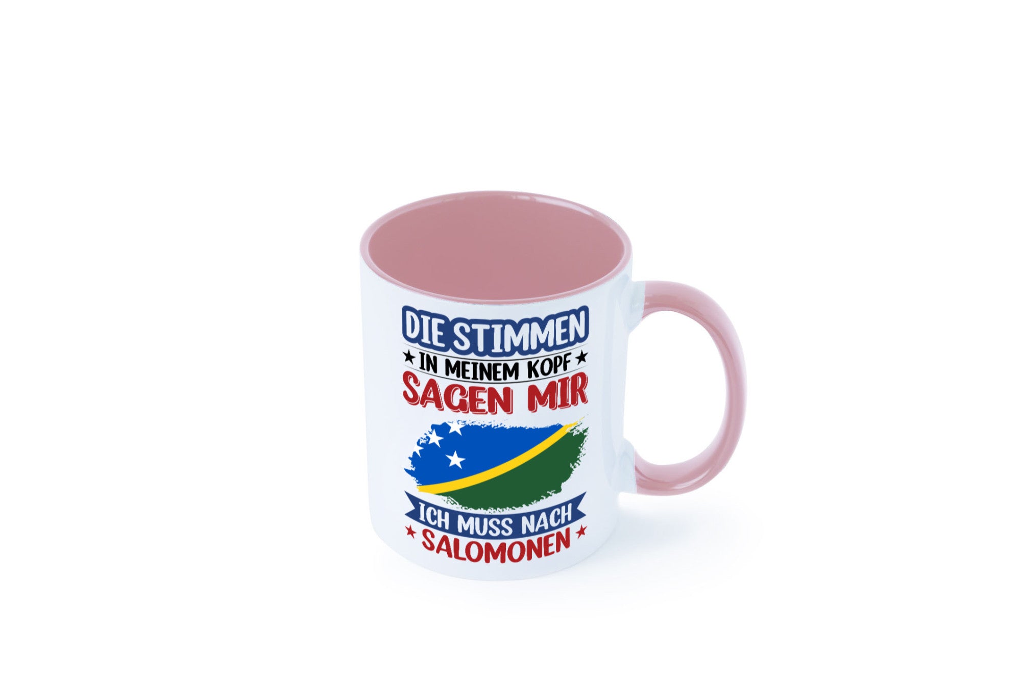 Salomonen | Urlaub Stimmen in meinem Kopf Traumland v2 Humor Geschenkidee Tasse