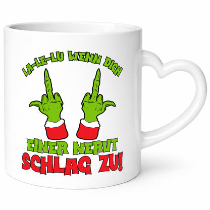La Le Lu | Weihnachten Weihnachtsmuffel Lichter vl5 Humor Geschenkidee Tasse