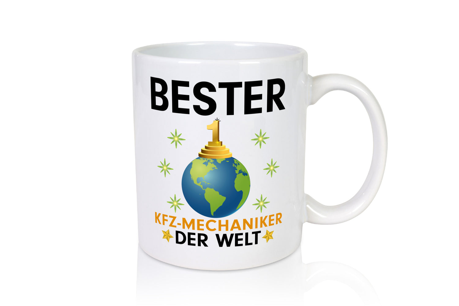 Welt Bester KFZ-Mechaniker | Werkstatt Mechaniker Humor Geschenkidee Tasse