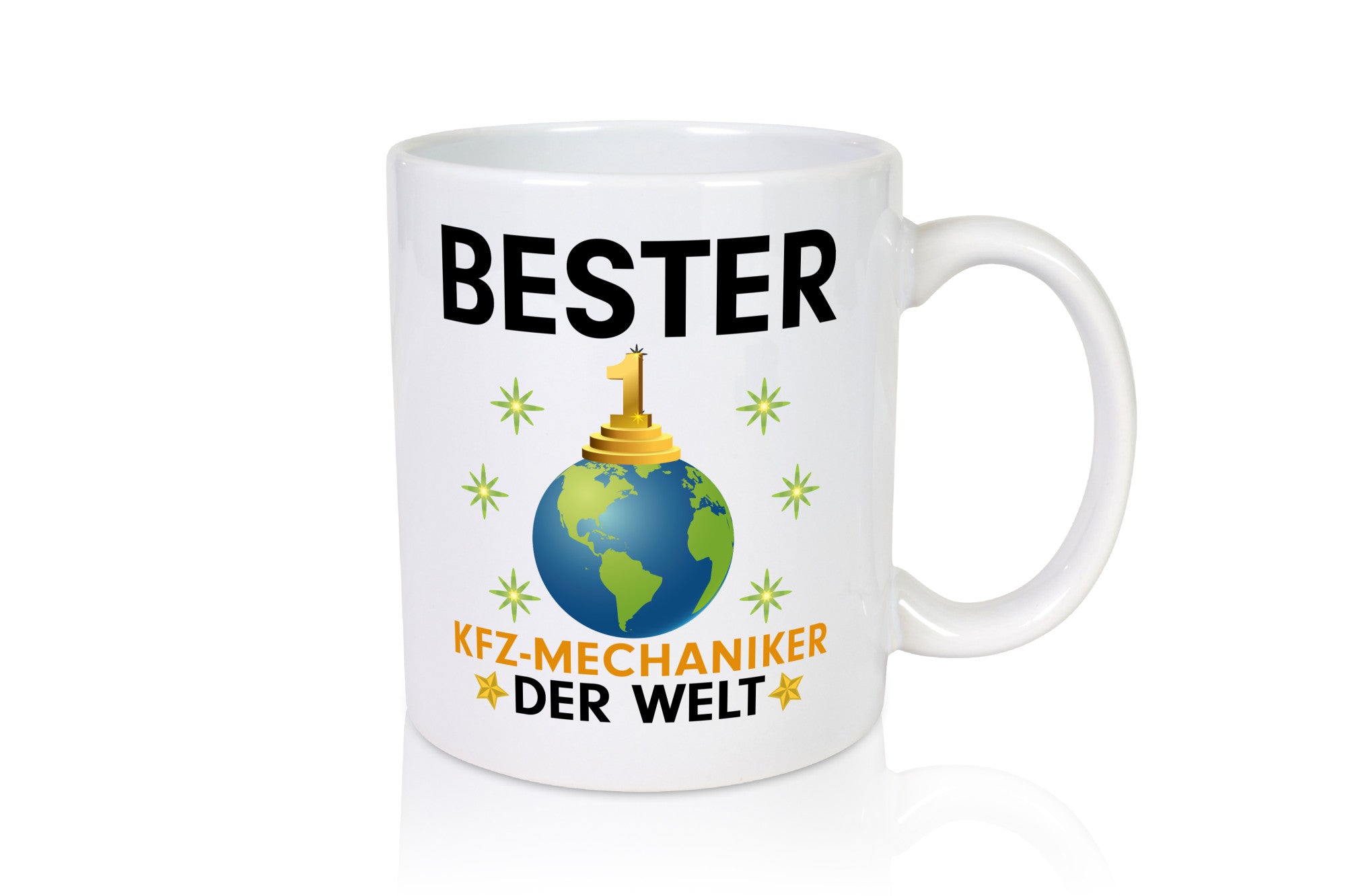 Welt Bester KFZ-Mechaniker | Werkstatt Mechaniker Humor Geschenkidee Tasse