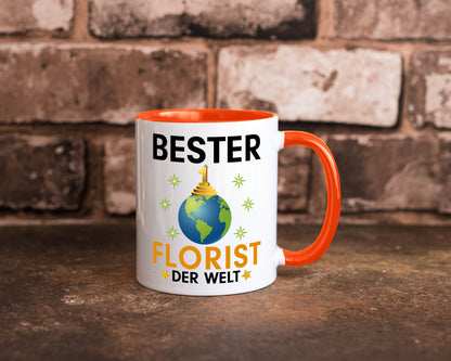 Welt Bester Florist | Blumen Verkäufer Humor Geschenkidee Tasse