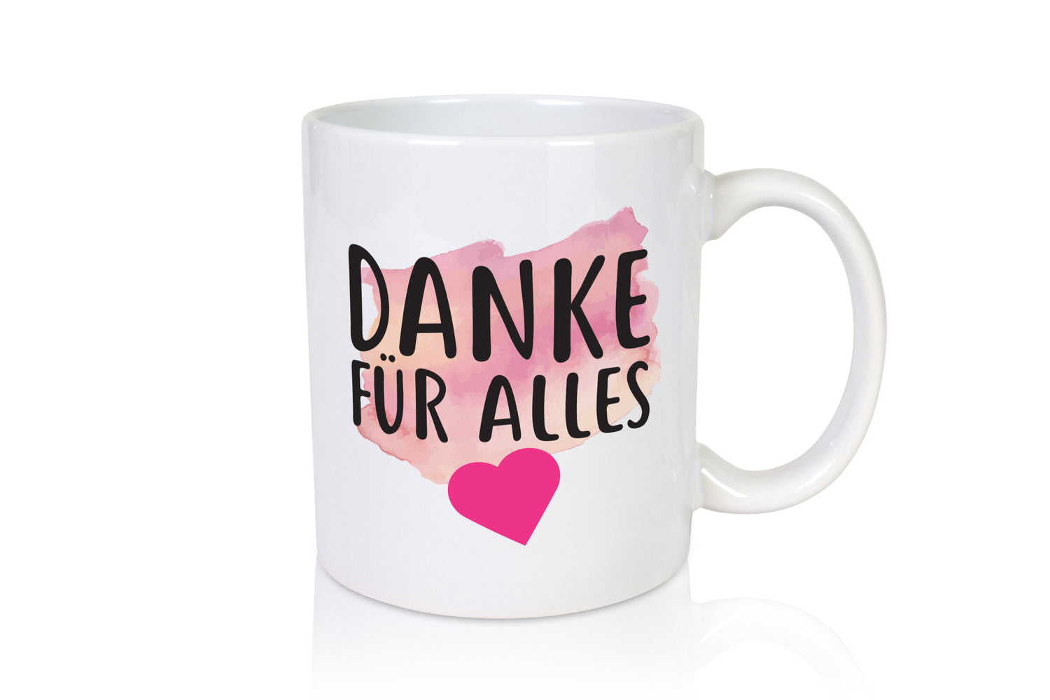 Danke für Alles | Dankeschön Tasse Mama Kollegin Geschenkidee Familie Humor