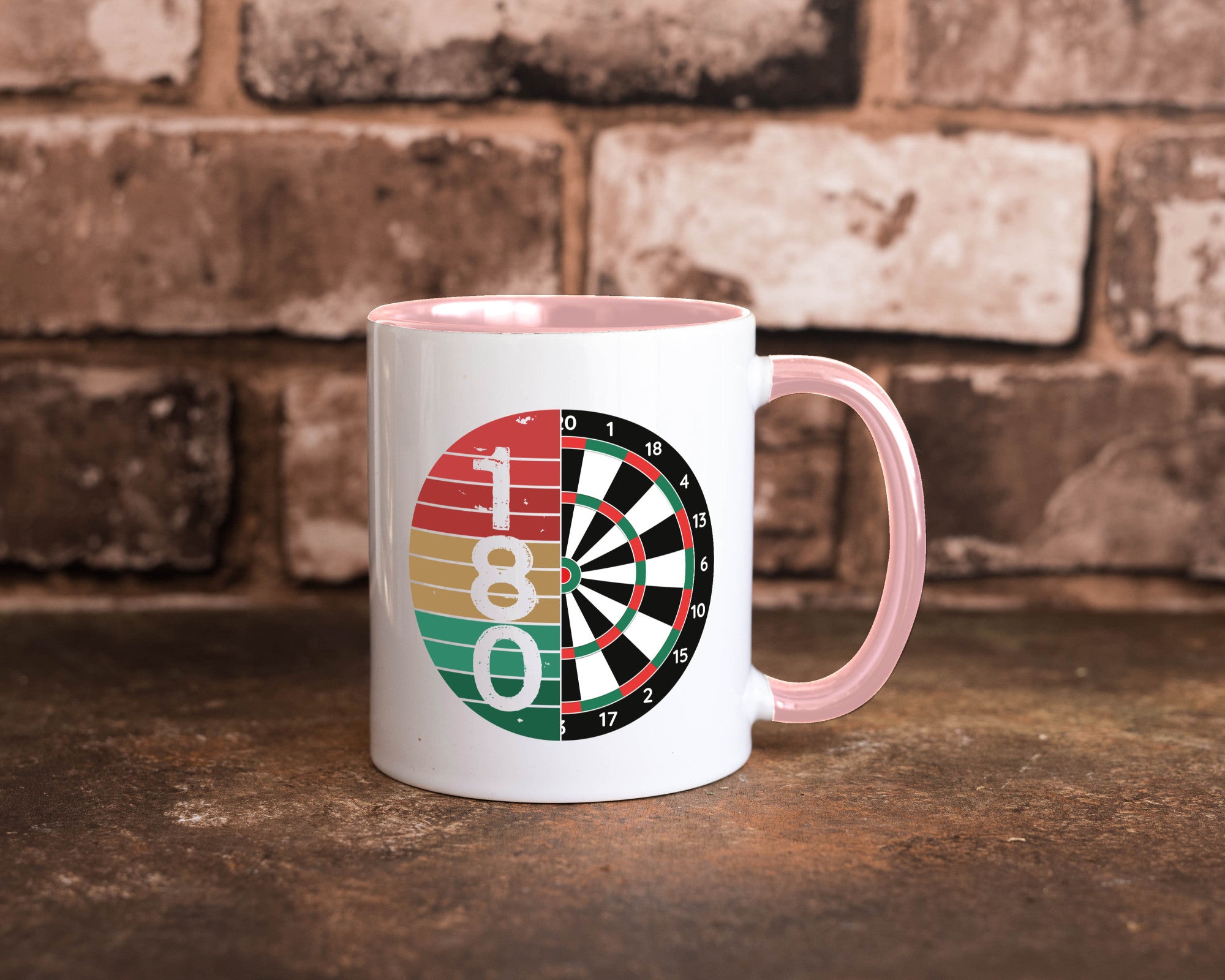 Dartsboard | Retro Dartspieler Kollege Freunde Geschenkidee Arbeit Kollegen
