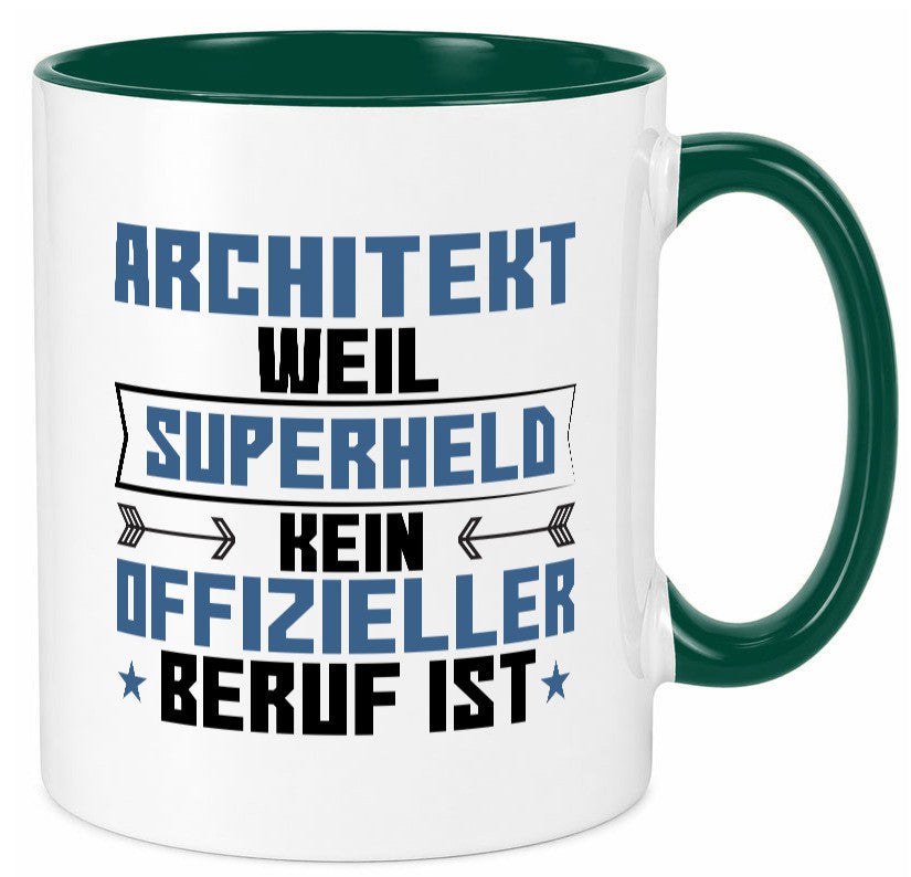 Superheld Architekt | Architektur Büro Geschenk Arbeit Kollegen lustiger Spruch