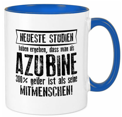 Neuste Studien: Azubine | Ausbildung Lehre Lehrling Geschenk Humor Geschenkidee Tasse