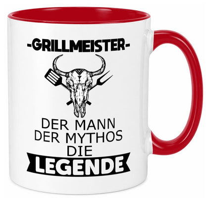 Grillmeister | Der Mann Mythos Die Legende Geschenkidee Humor Tasse