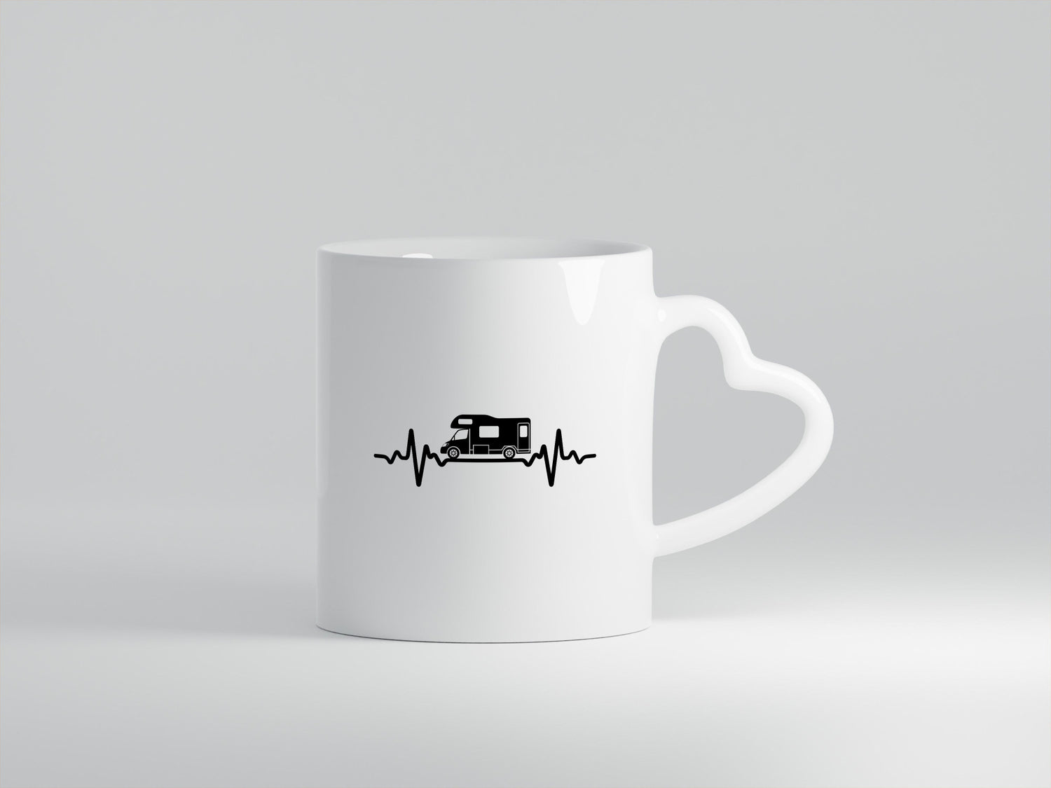 Wohnmobil | Herzschlag lustiger Spruch Geschenk Humor Geschenkidee Tasse